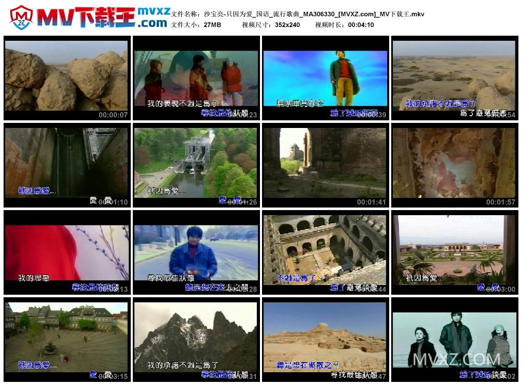 沙宝亮-只因为爱_国语_流行歌曲_MA306330